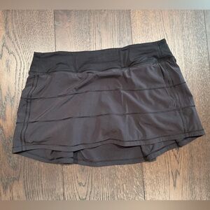 lululemon athletica Black Athletic Skirt